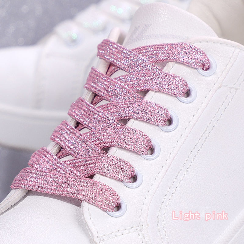 Glitter Flat Laces