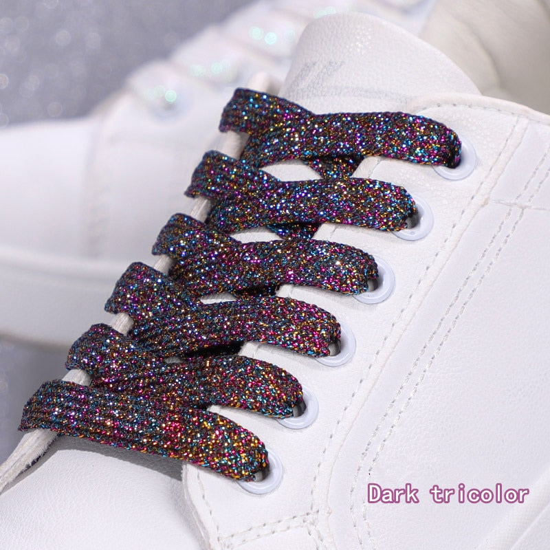 Glitter Flat Laces