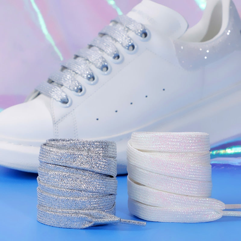 Glitter Flat Laces