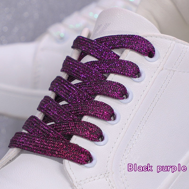 Glitter Flat Laces