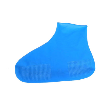 Rain Boots Waterproof Shoe Cover Silicone Unisex Outdoor solid Waterproof Non-Slip Non-slip Wear-Resistant Reusable Shoe Cover