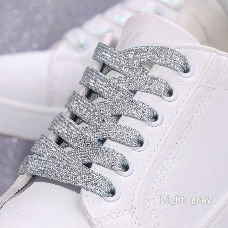 Glitter Flat Laces