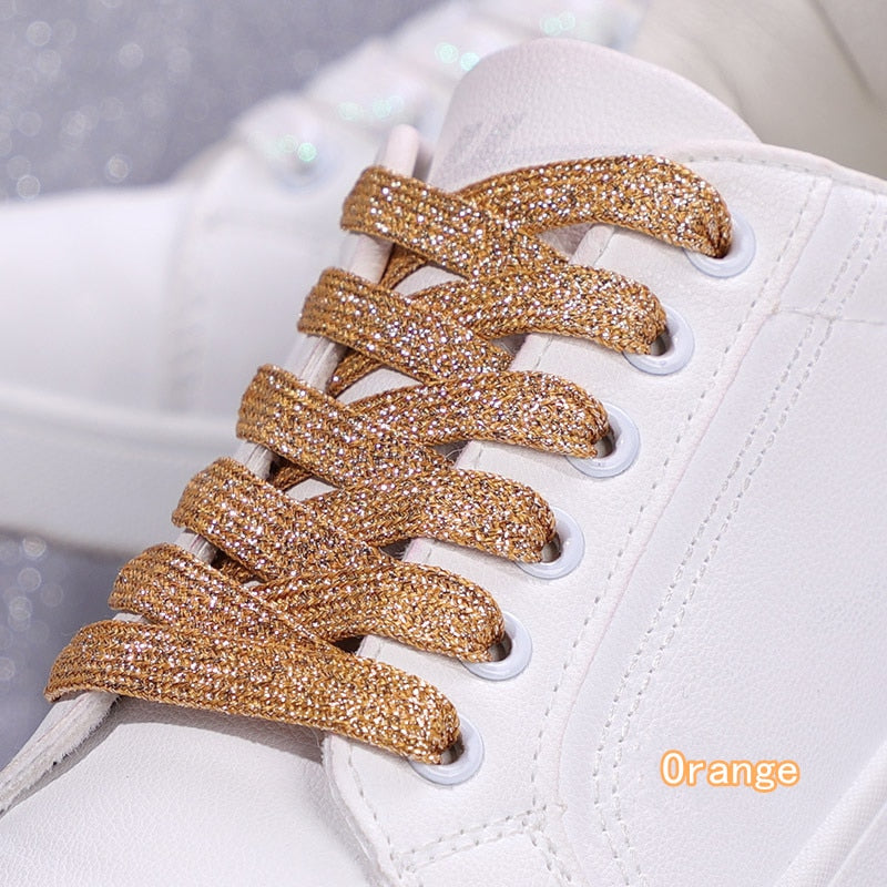 Glitter Flat Laces