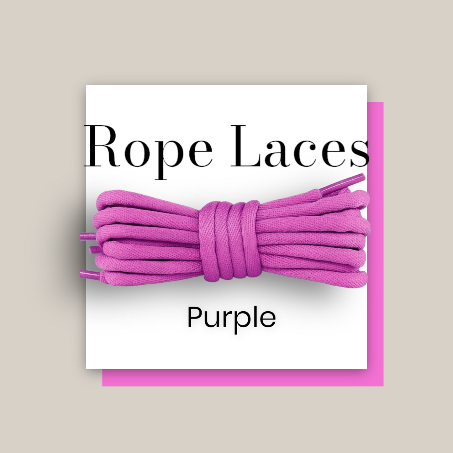 63 inch Rope Laces