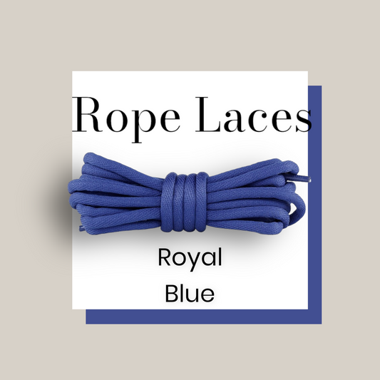 Royal Blue Rope Laces