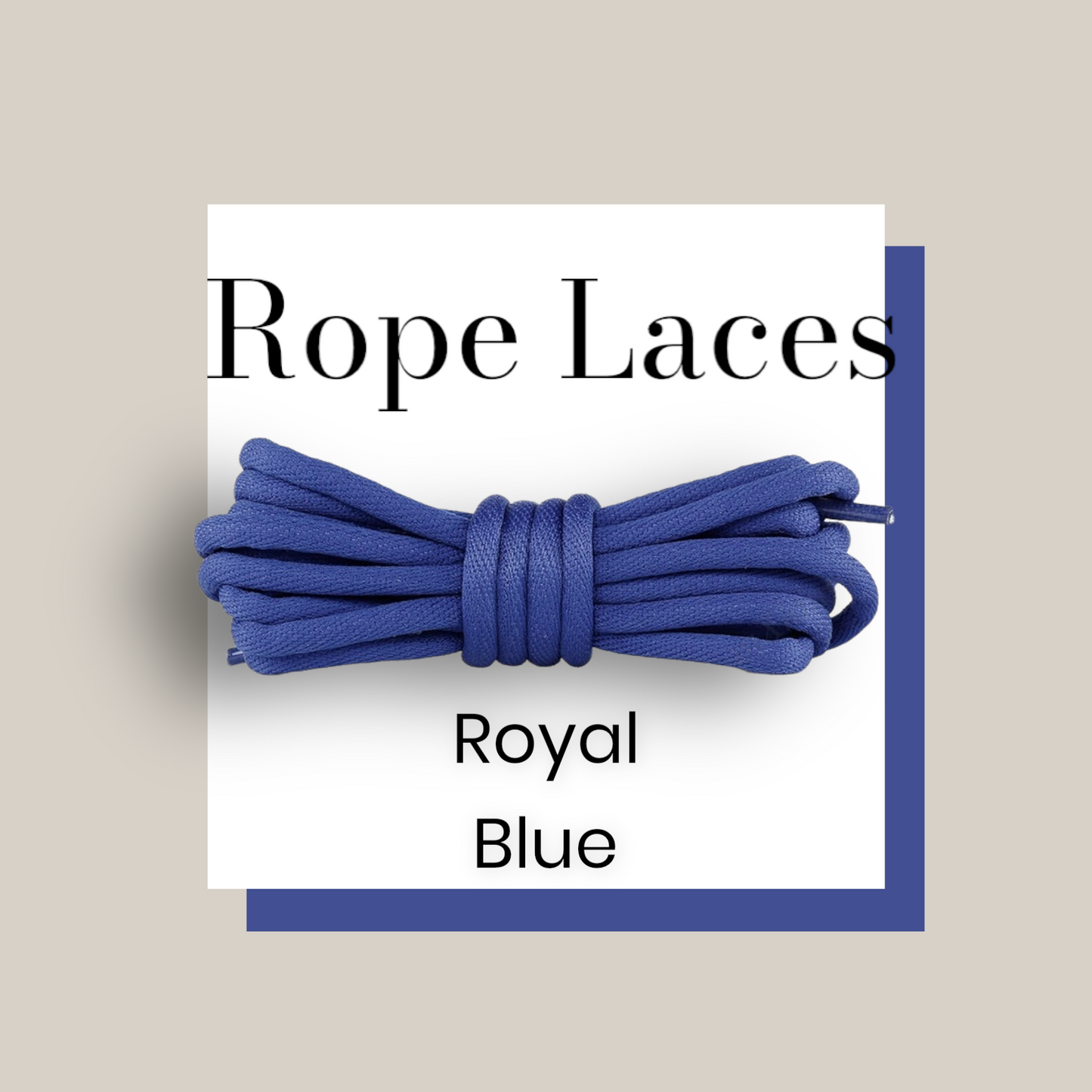 Royal blue Jordan XI Replacement Laces