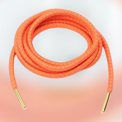 Orange, Metal tip Rope Laces