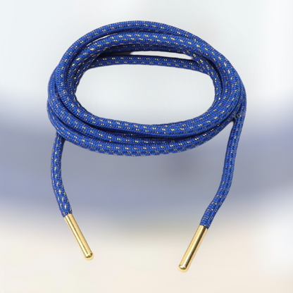 Blue, Metal tip Rope Laces