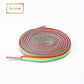 63 inch Striped Two tone Flat Laces