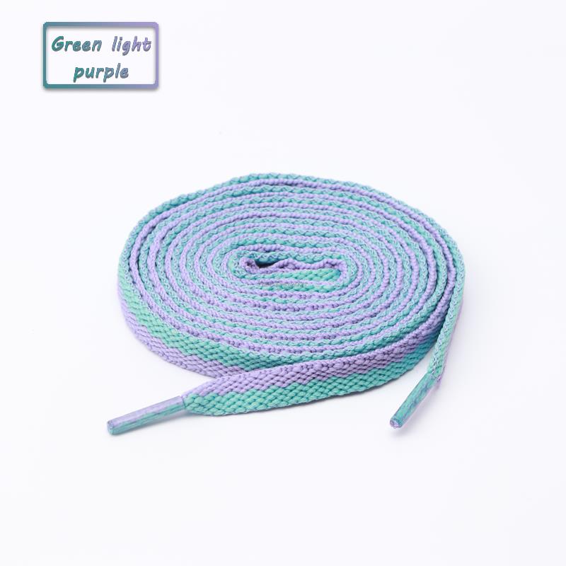 63 inch Striped Two tone Flat Laces