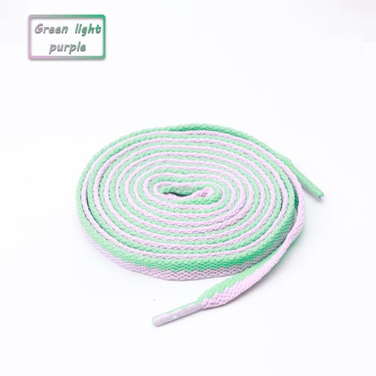 Green/Light Purple Jordan 1 Replacement Laces