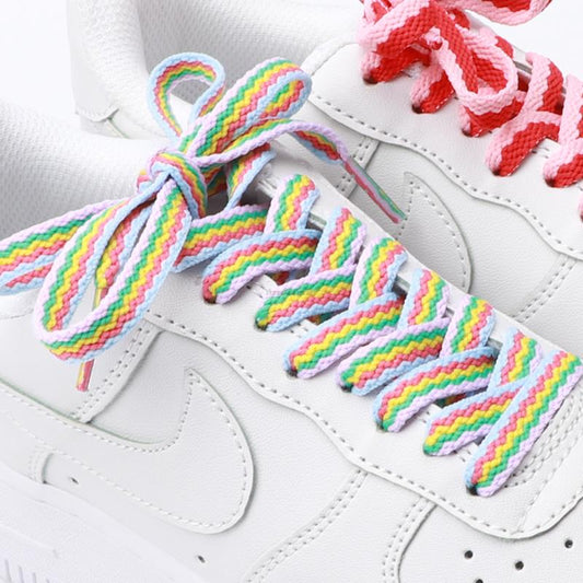 55 inch multicolored Laces