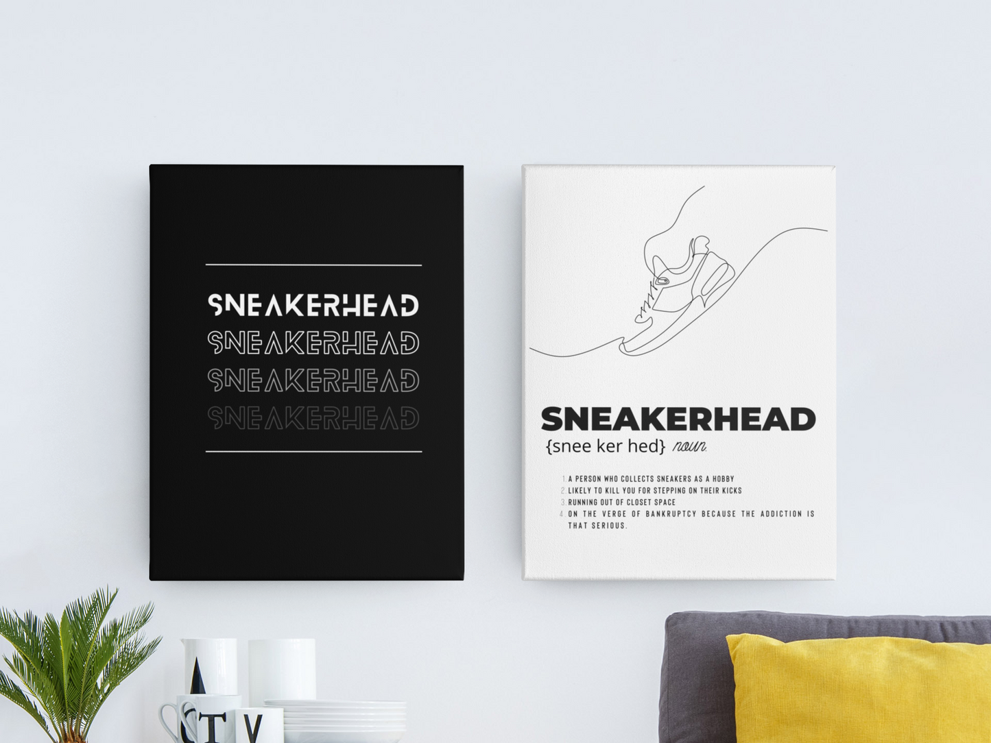 Sneakerhead Gallery Wrapped Canvas