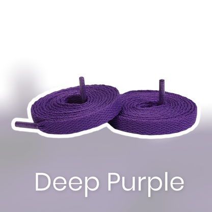 Deep purple Jordan 3 Replacement Laces