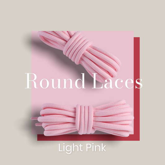 Light Pink Rope Laces