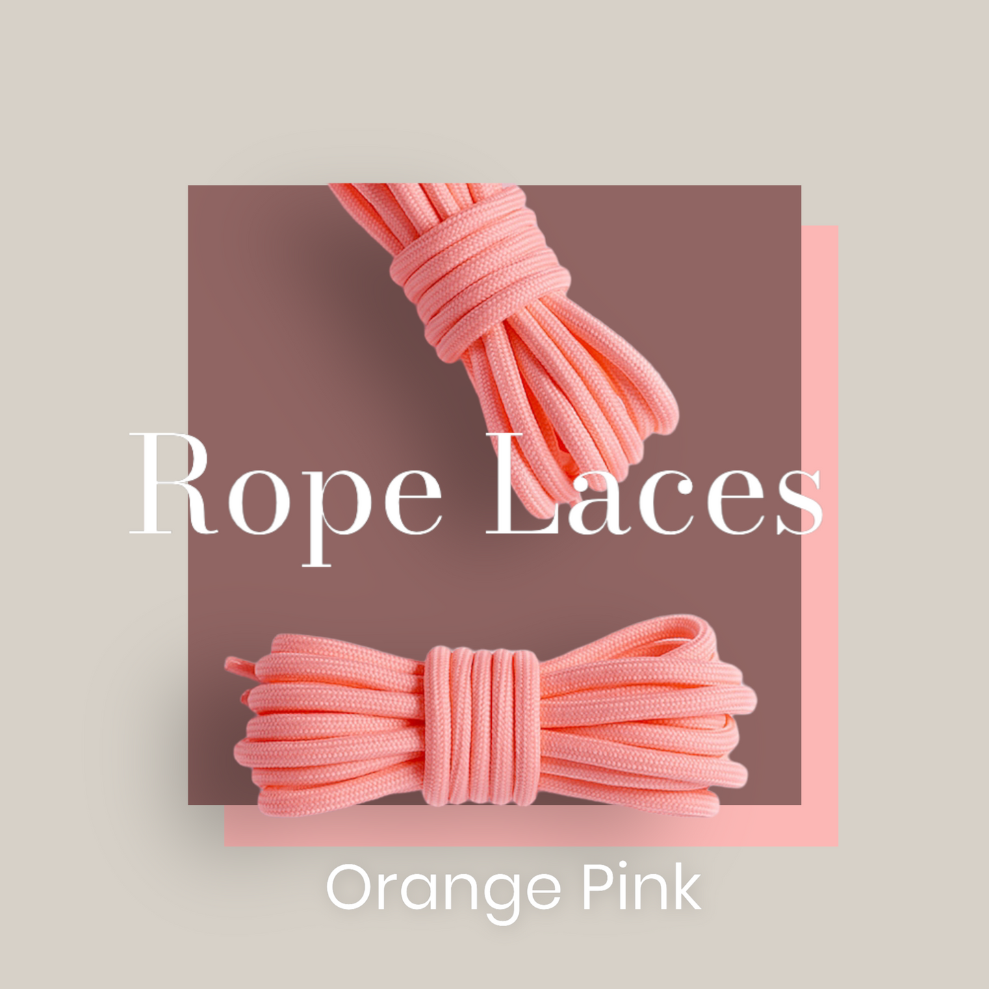 Orange Pink Jordan XI Replacement Laces