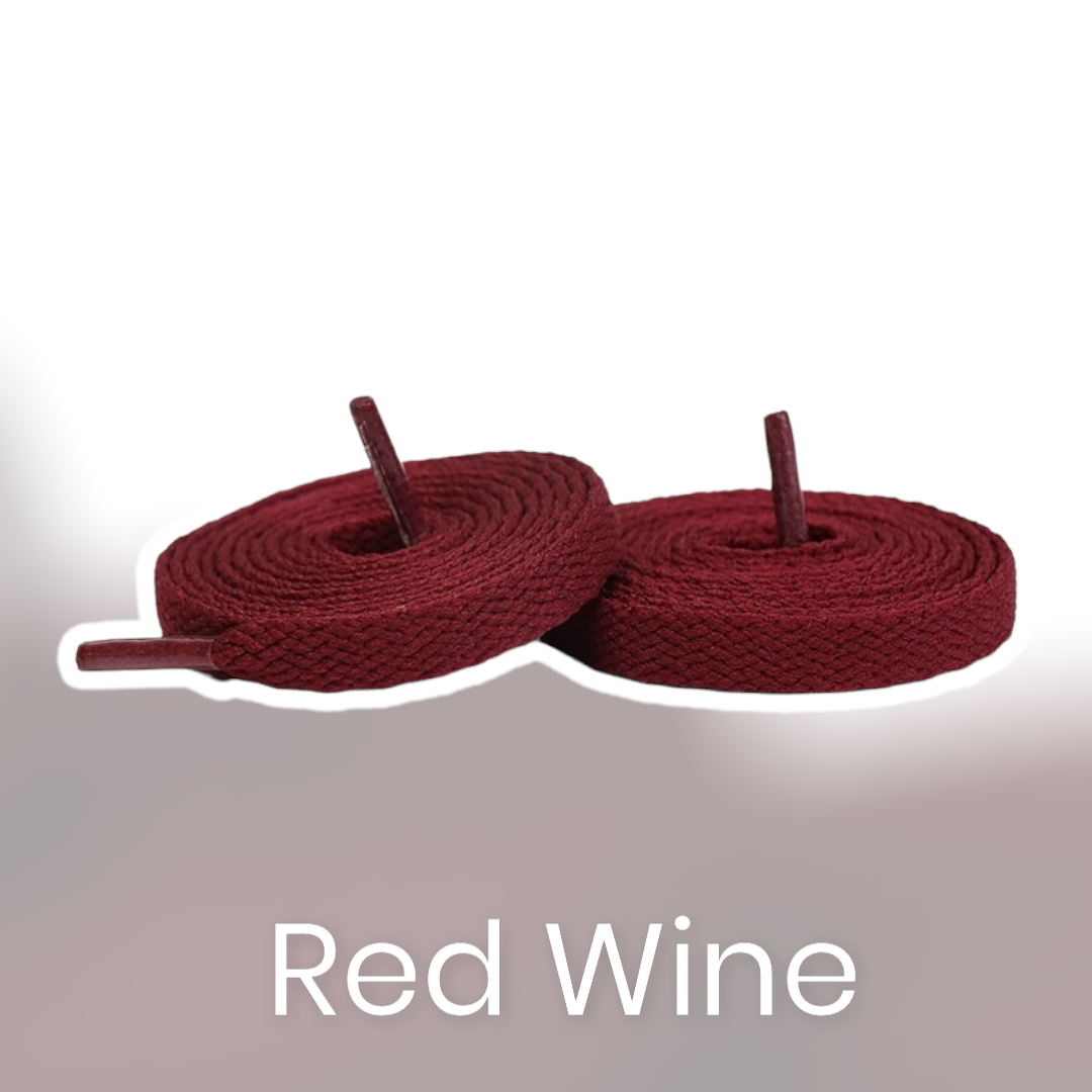 Wine Red Jordan 3 Replacement Laces