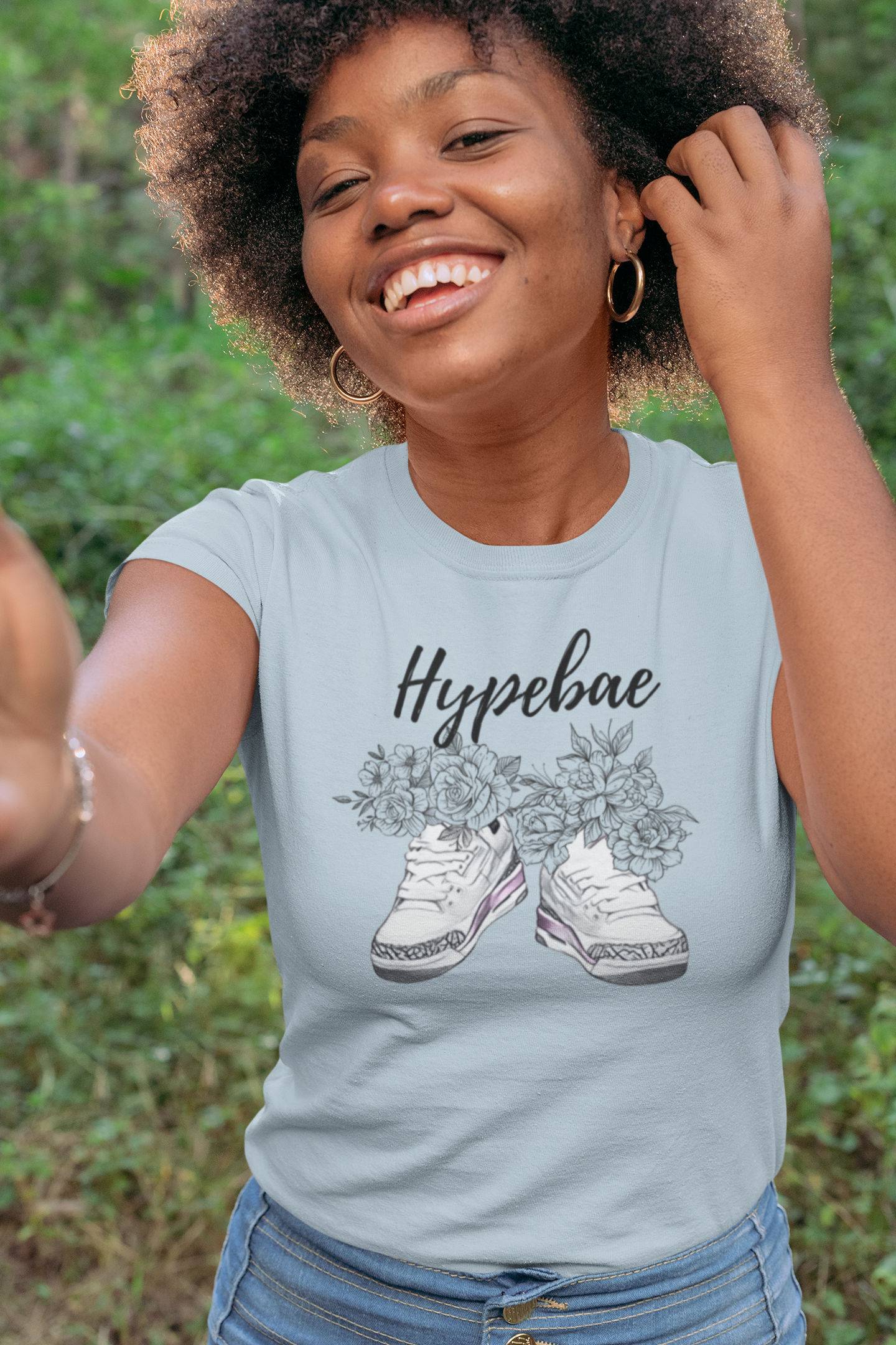 Custom designed Hypebae women's t-shirt