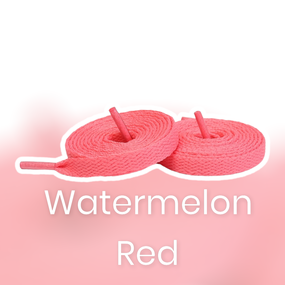 Watermelon Red Jordan 6 Replacement Laces