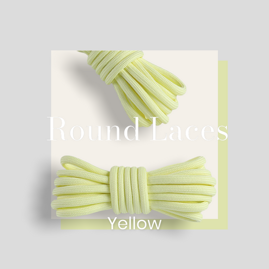 Yellow Rope Laces